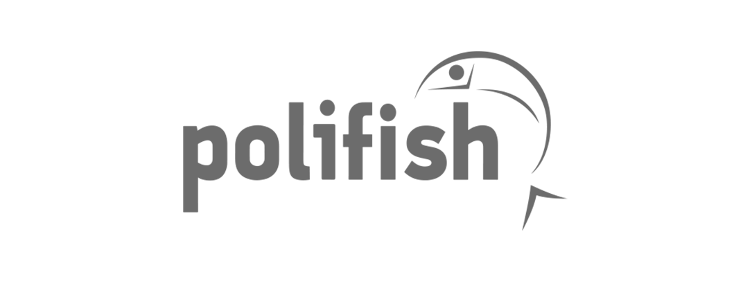 polifish-logo-gri